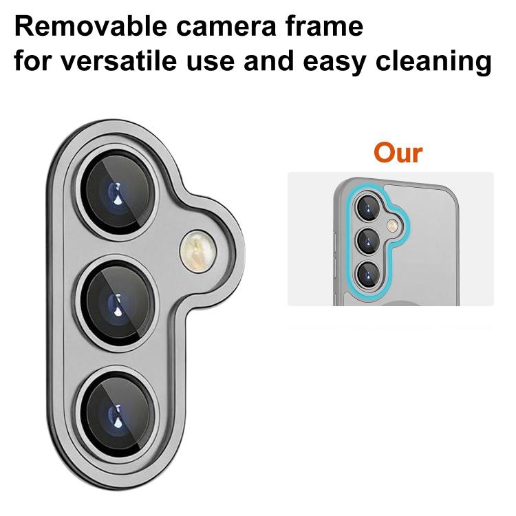 For Samsung Galaxy S26+ 5G XDcase Skin Feel Magnetic Frosted Phone Case with Lens Film