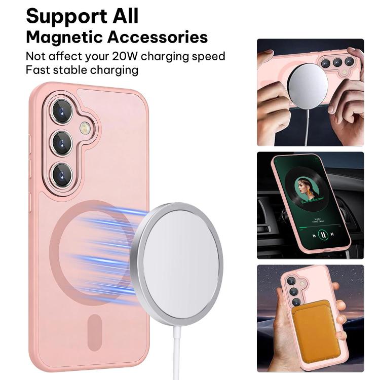 For Samsung Galaxy S26+ 5G XDcase Skin Feel Magnetic Frosted Phone Case with Lens Film