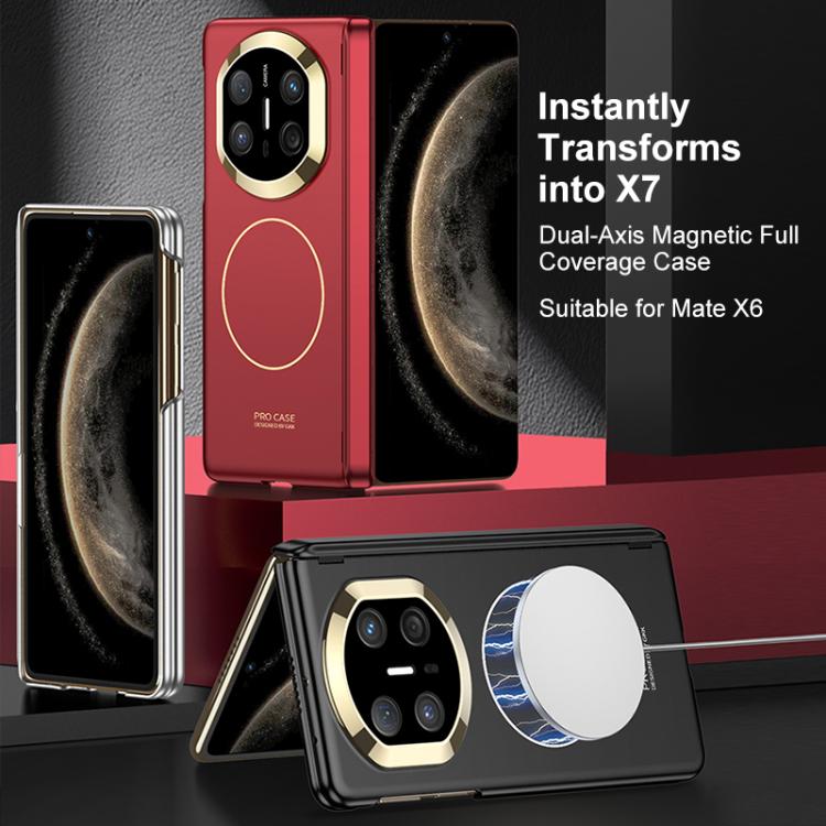 For Huawei Mate X6 GKK Dual Center Magnetic Full Coverage Phone Case