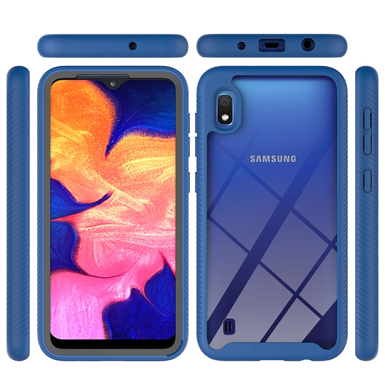 For Samsung Galaxy A10 Starry Sky Solid Color Series Shockproof PC + TPU Protective Case