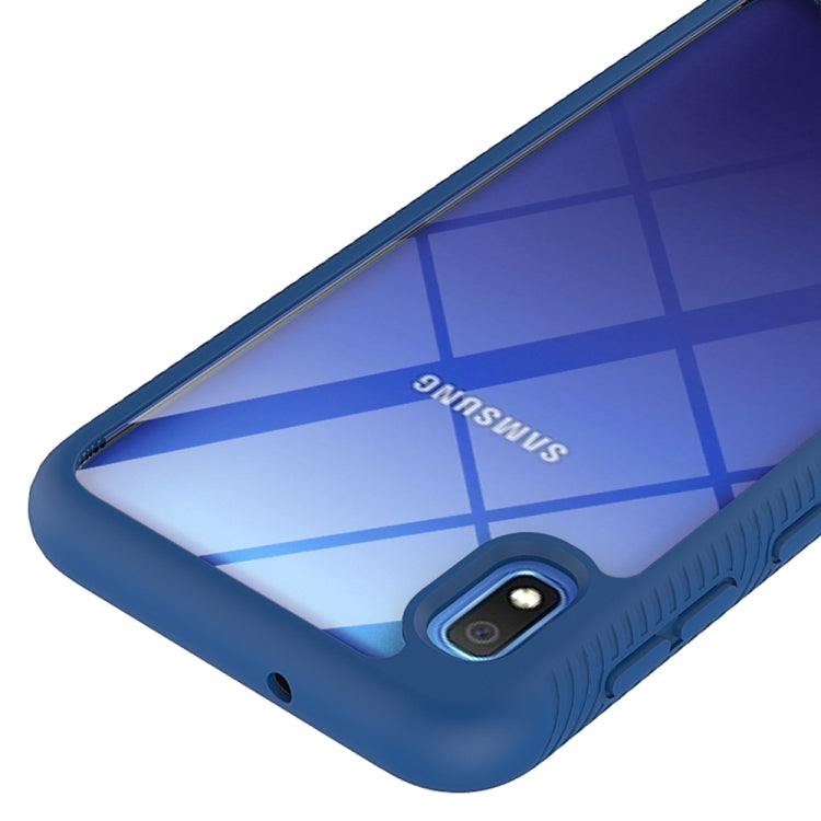 For Samsung Galaxy A10 Starry Sky Solid Color Series Shockproof PC + TPU Protective Case