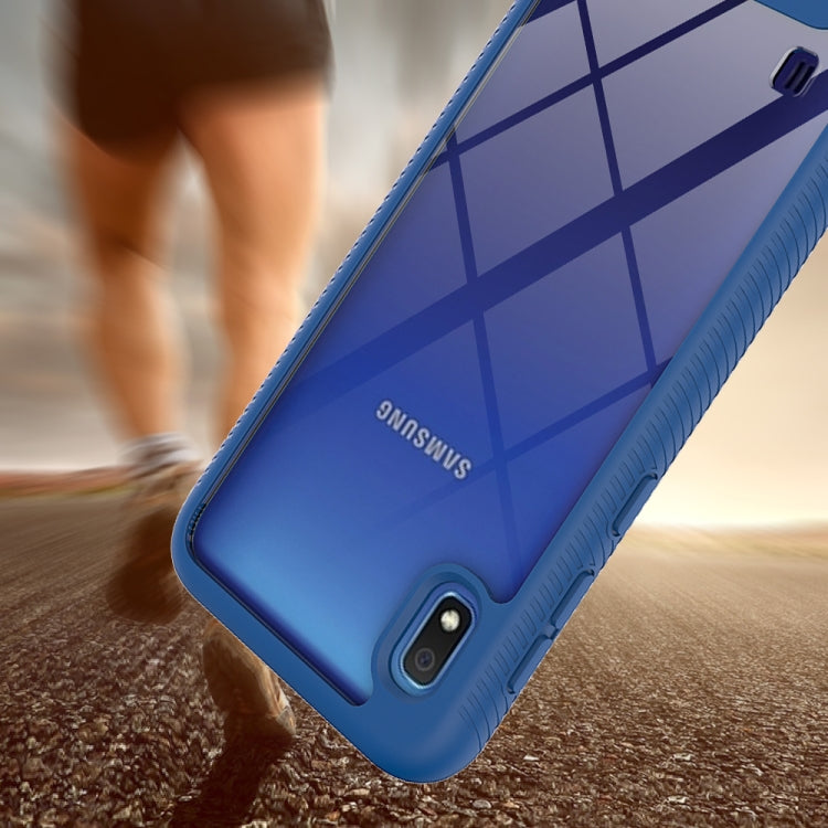 For Samsung Galaxy A10 Starry Sky Solid Color Series Shockproof PC + TPU Protective Case