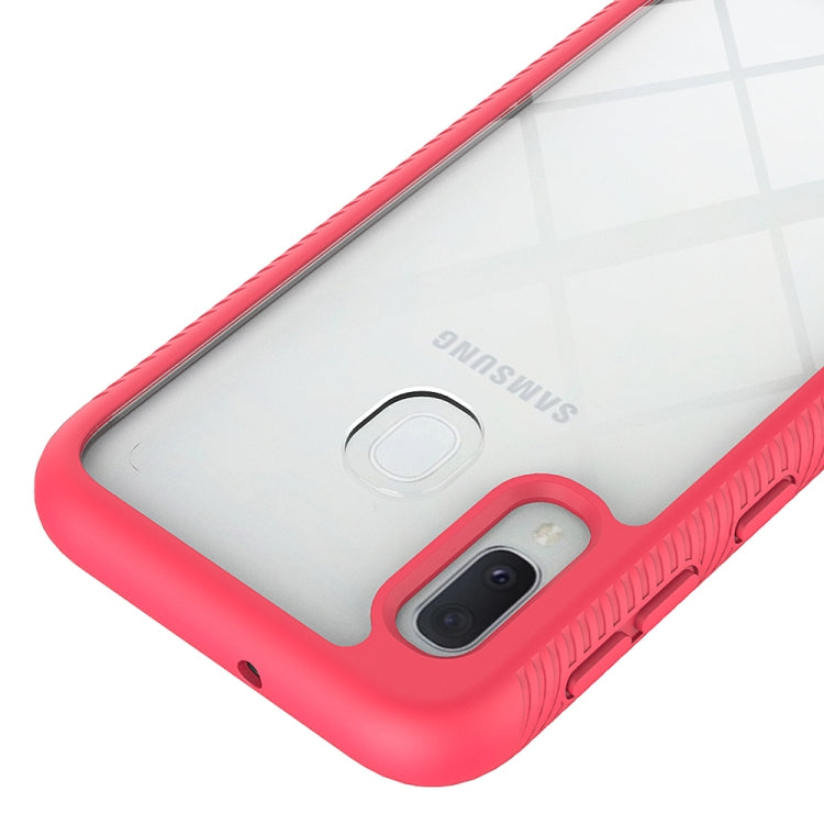 For Samsung Galaxy A20e Starry Sky Solid Color Series Shockproof PC + TPU Protective Case