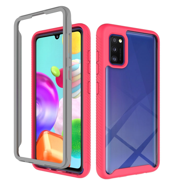 For Samsung Galaxy A41 Starry Sky Solid Color Series Shockproof PC + TPU Protective Case