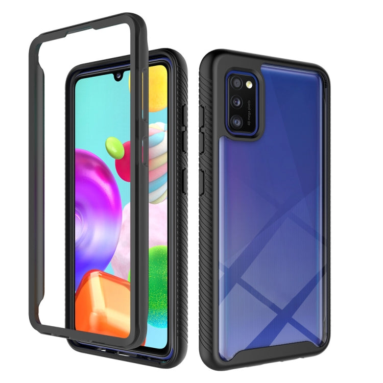 For Samsung Galaxy A41 Starry Sky Solid Color Series Shockproof PC + TPU Protective Case