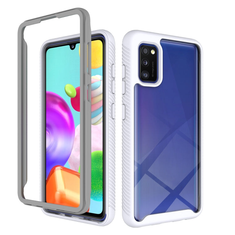 For Samsung Galaxy A41 Starry Sky Solid Color Series Shockproof PC + TPU Protective Case