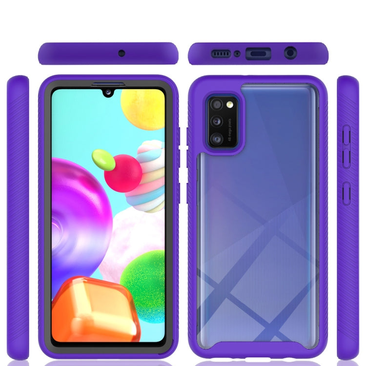 For Samsung Galaxy A41 Starry Sky Solid Color Series Shockproof PC + TPU Protective Case