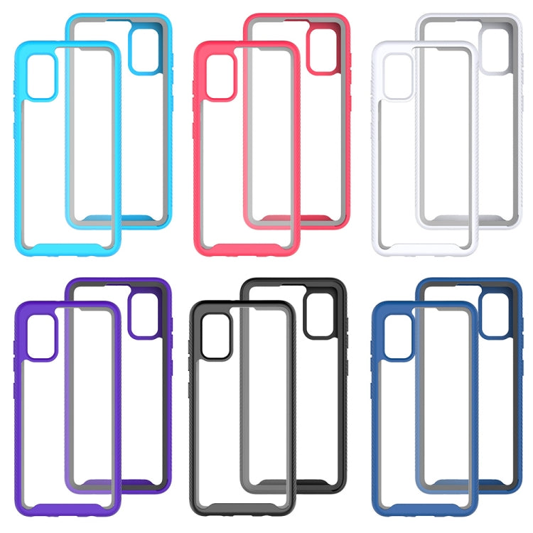 For Samsung Galaxy A41 Starry Sky Solid Color Series Shockproof PC + TPU Protective Case