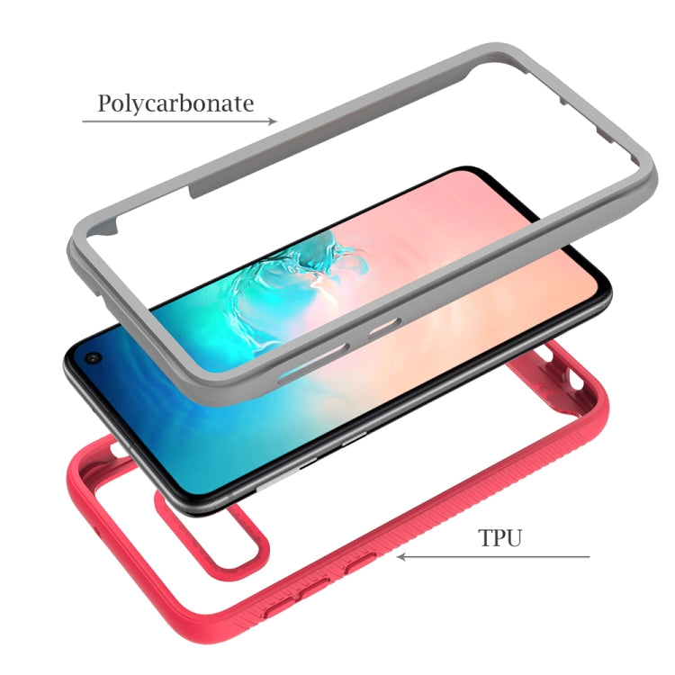 For Samsung Galaxy S10e Starry Sky Solid Color Series Shockproof PC + TPU Protective Case