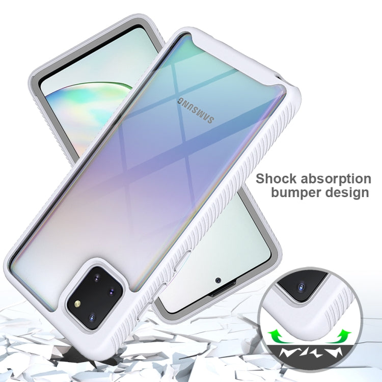 For Samsung Galaxy Note 10 Lite Starry Sky Solid Color Series Shockproof PC + TPU Protective Case