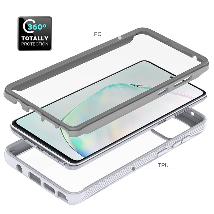For Samsung Galaxy Note 10 Lite Starry Sky Solid Color Series Shockproof PC + TPU Protective Case