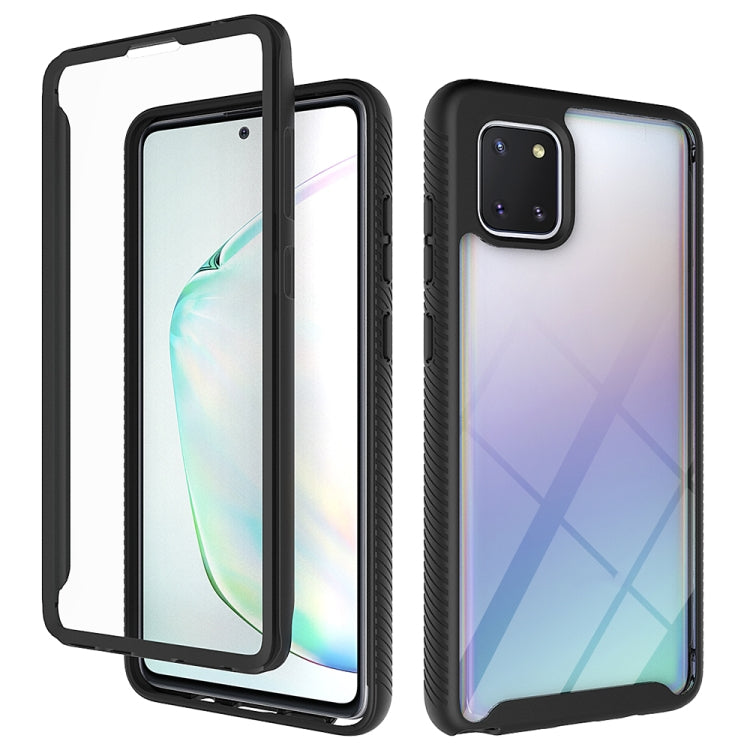 For Samsung Galaxy Note 10 Lite Starry Sky Solid Color Series Shockproof PC + TPU Protective Case