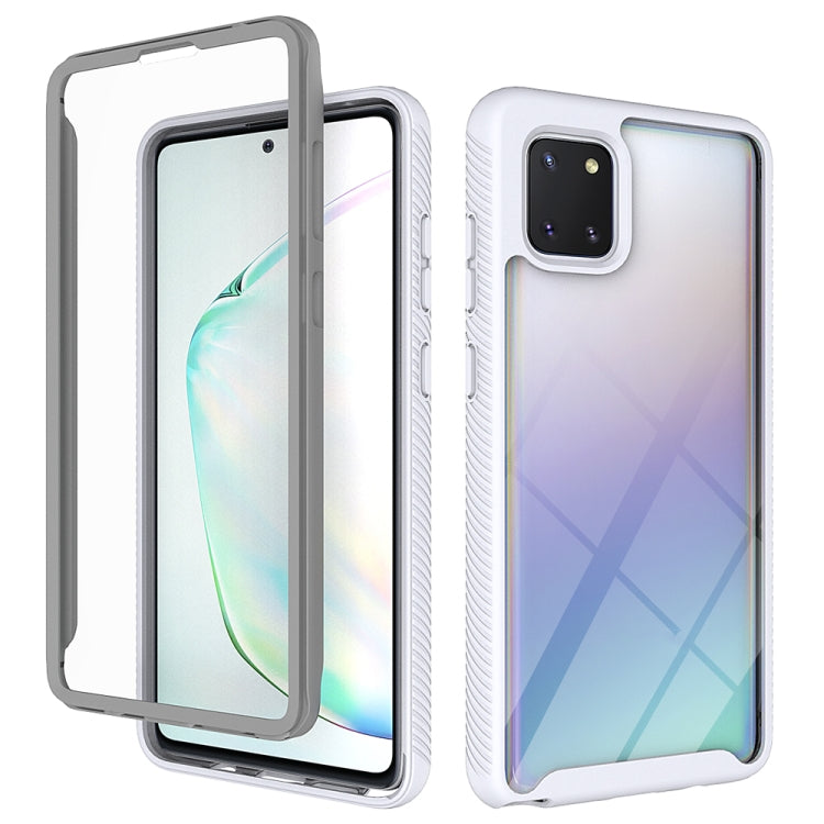 For Samsung Galaxy Note 10 Lite Starry Sky Solid Color Series Shockproof PC + TPU Protective Case