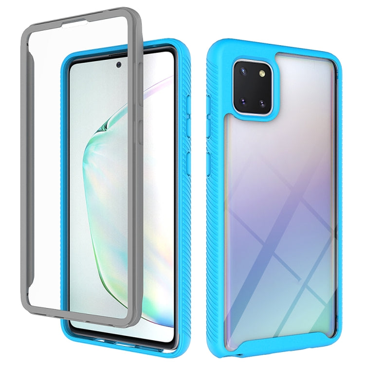 For Samsung Galaxy Note 10 Lite Starry Sky Solid Color Series Shockproof PC + TPU Protective Case