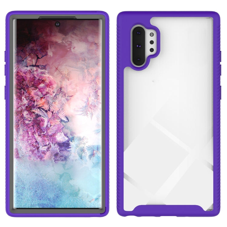 For Samsung Galaxy Note 10 Plus Starry Sky Solid Color Series Shockproof PC + TPU Protective Case