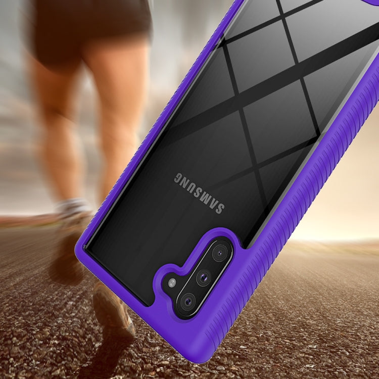 For Samsung Galaxy Note 10 Starry Sky Solid Color Series Shockproof PC + TPU Protective Case