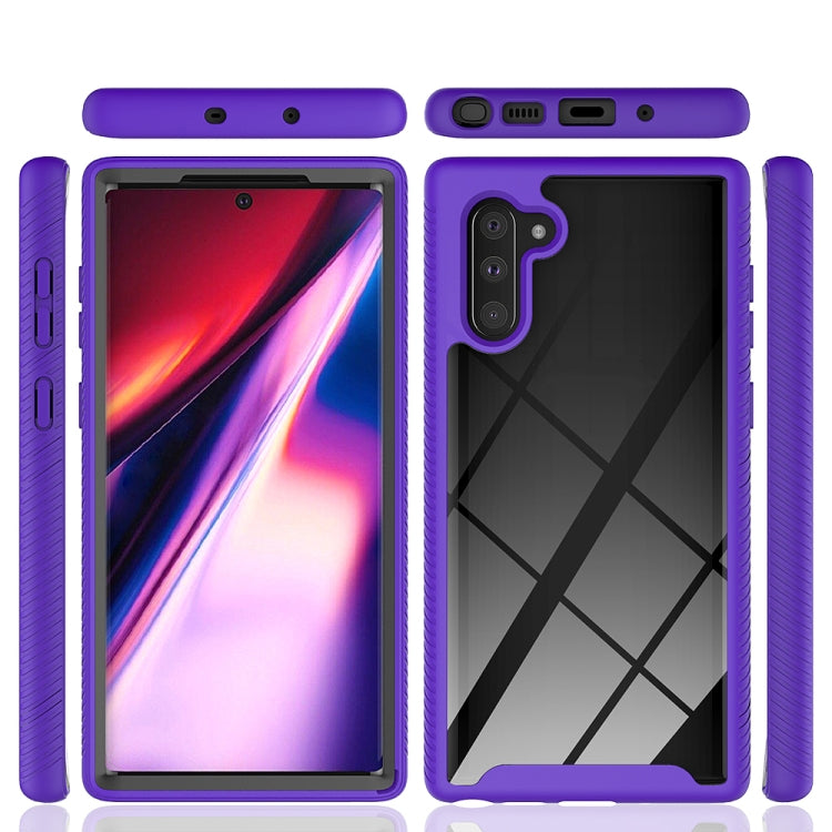 For Samsung Galaxy Note 10 Starry Sky Solid Color Series Shockproof PC + TPU Protective Case