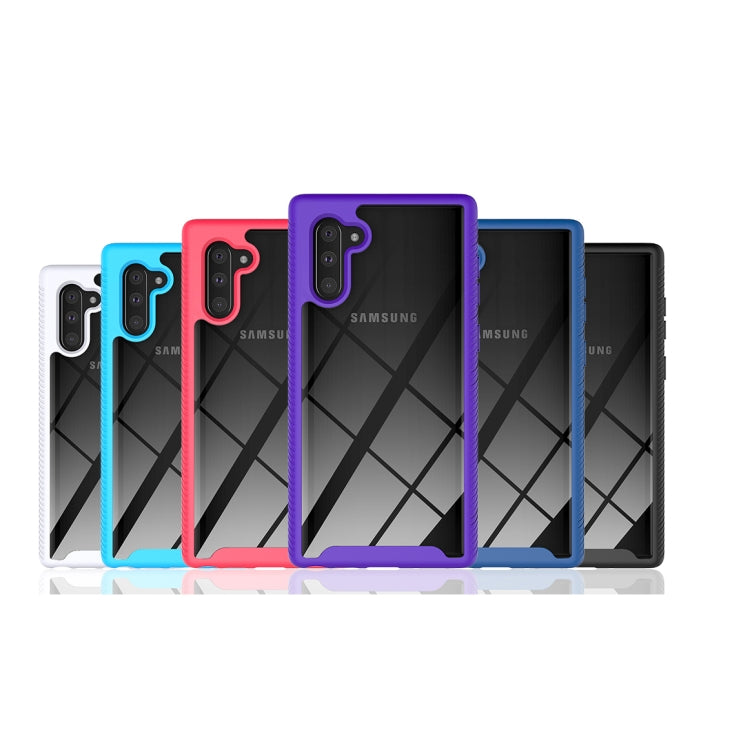 For Samsung Galaxy Note 10 Starry Sky Solid Color Series Shockproof PC + TPU Protective Case
