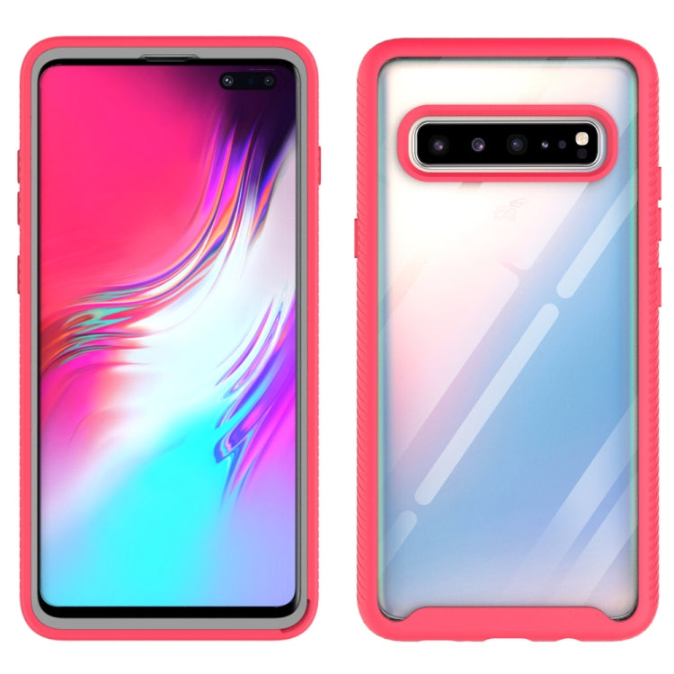 For Samsung Galaxy S10 5G Starry Sky Solid Color Series Shockproof PC + TPU Protective Case