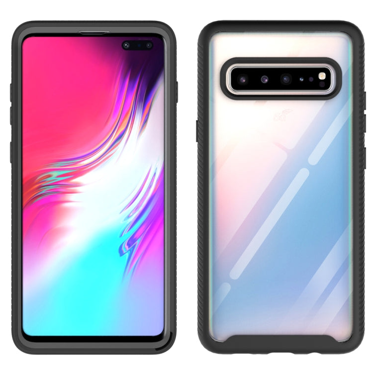 For Samsung Galaxy S10 5G Starry Sky Solid Color Series Shockproof PC + TPU Protective Case