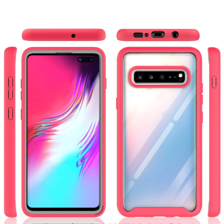 For Samsung Galaxy S10 5G Starry Sky Solid Color Series Shockproof PC + TPU Protective Case