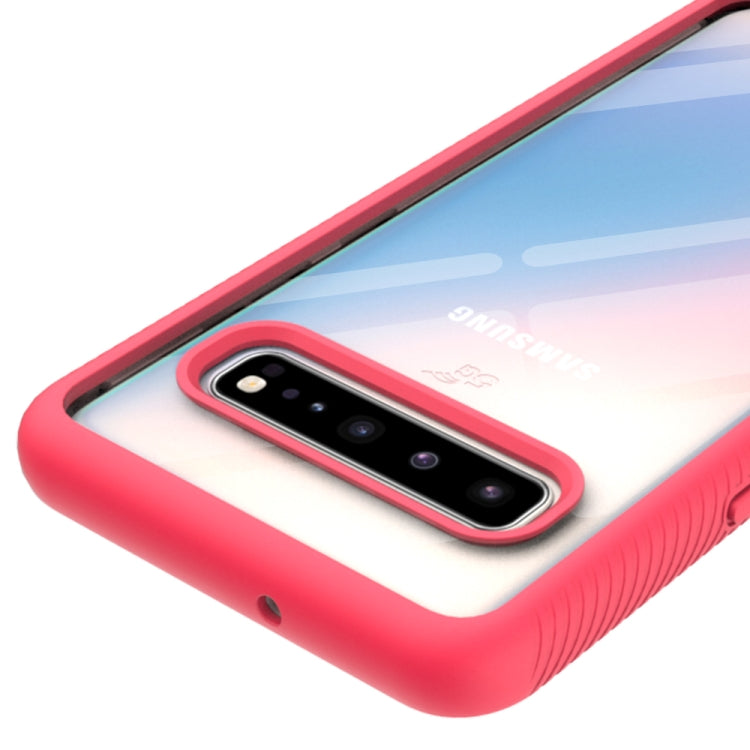 For Samsung Galaxy S10 5G Starry Sky Solid Color Series Shockproof PC + TPU Protective Case