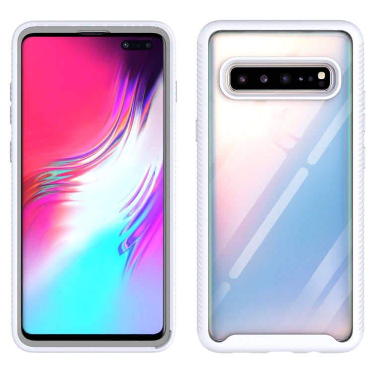 For Samsung Galaxy S10 5G Starry Sky Solid Color Series Shockproof PC + TPU Protective Case
