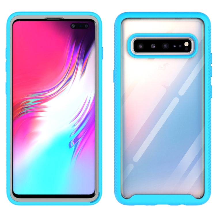 For Samsung Galaxy S10 5G Starry Sky Solid Color Series Shockproof PC + TPU Protective Case
