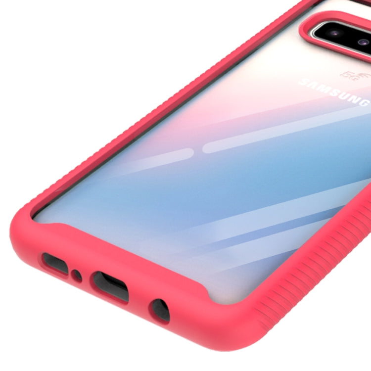 For Samsung Galaxy S10 5G Starry Sky Solid Color Series Shockproof PC + TPU Protective Case