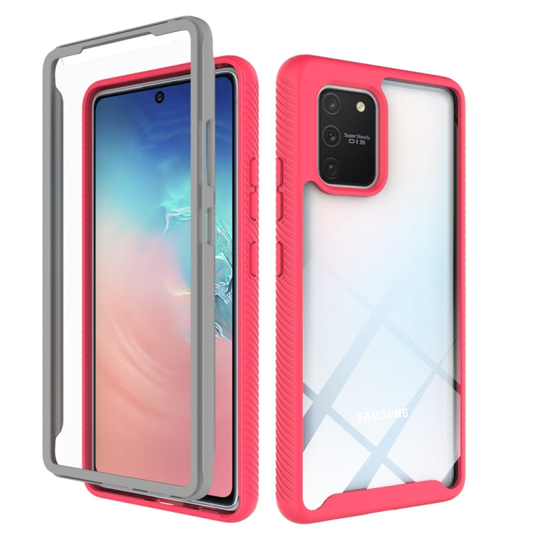 For Samsung Galaxy S10 Lite Starry Sky Solid Color Series Shockproof PC + TPU Protective Case