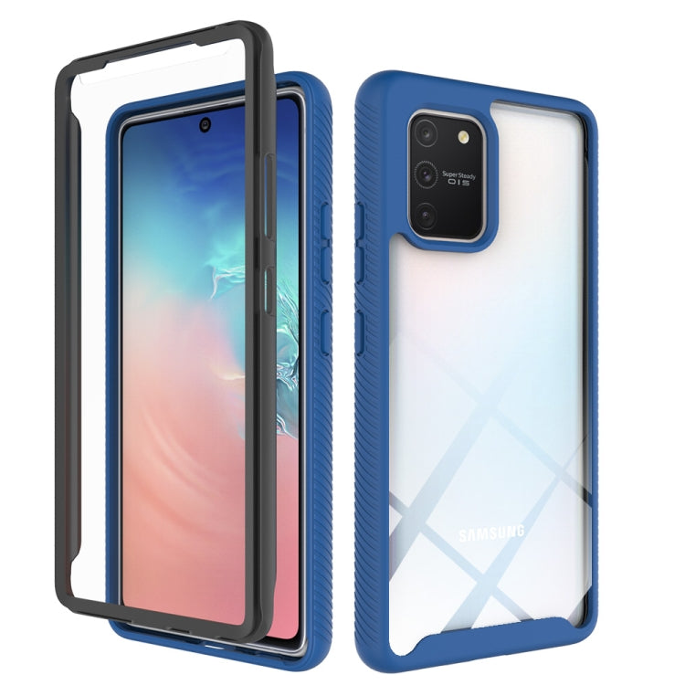For Samsung Galaxy S10 Lite Starry Sky Solid Color Series Shockproof PC + TPU Protective Case
