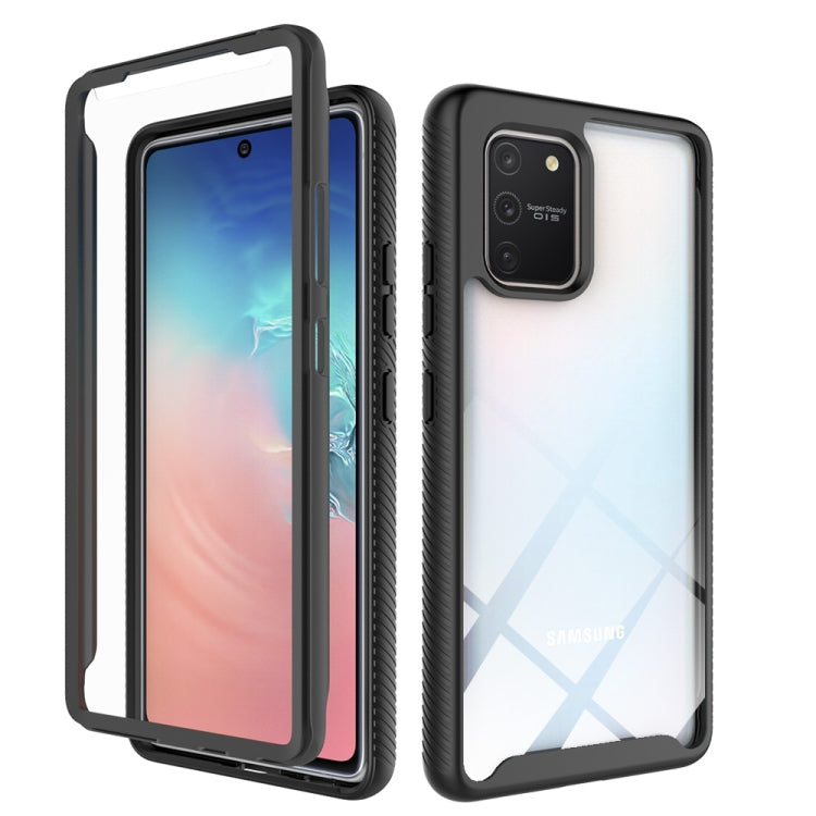 For Samsung Galaxy S10 Lite Starry Sky Solid Color Series Shockproof PC + TPU Protective Case