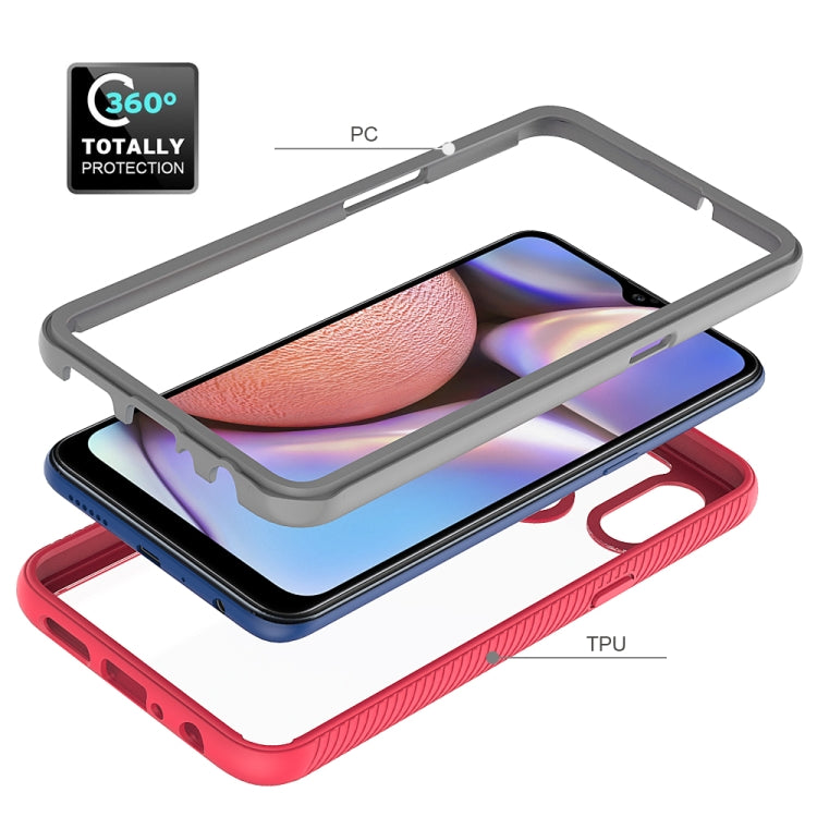 For Samsung Galaxy A10s Starry Sky Solid Color Series Shockproof PC + TPU Protective Case