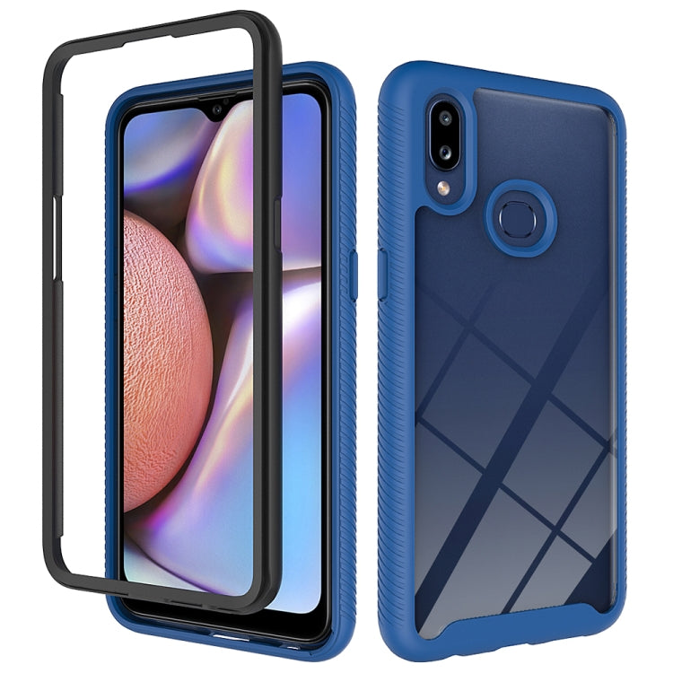 For Samsung Galaxy A10s Starry Sky Solid Color Series Shockproof PC + TPU Protective Case