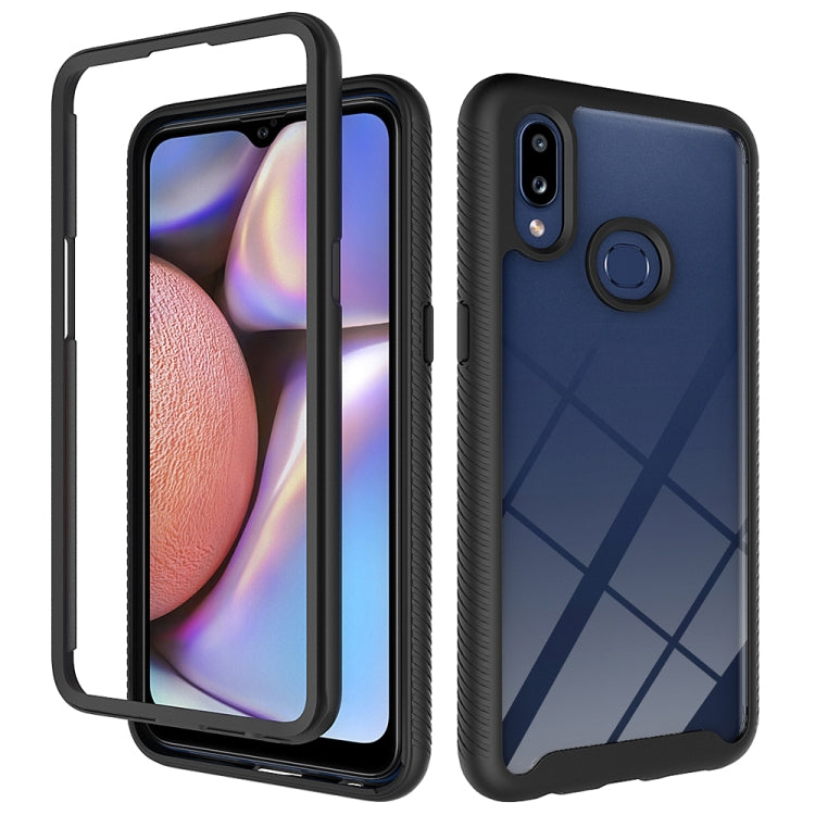 For Samsung Galaxy A10s Starry Sky Solid Color Series Shockproof PC + TPU Protective Case