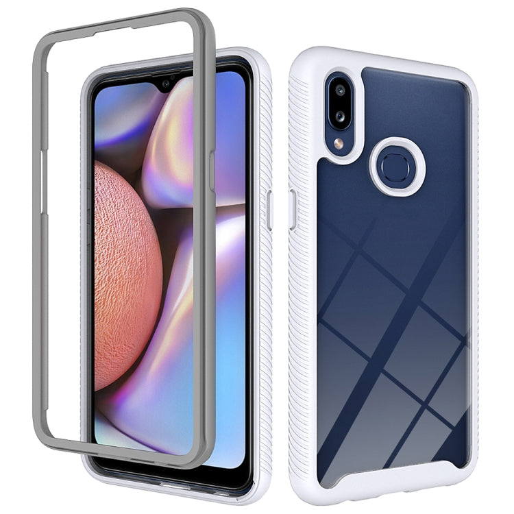 For Samsung Galaxy A10s Starry Sky Solid Color Series Shockproof PC + TPU Protective Case