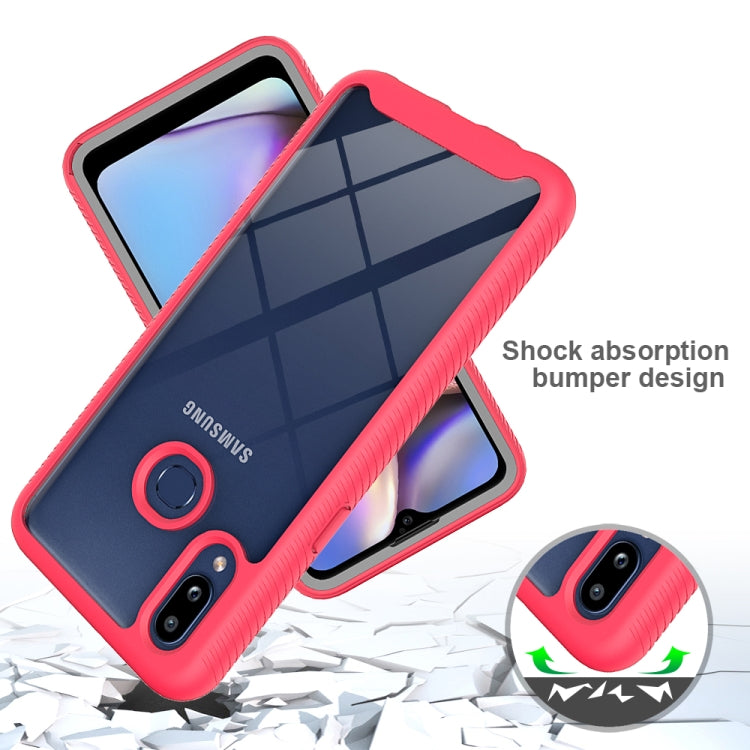 For Samsung Galaxy A10s Starry Sky Solid Color Series Shockproof PC + TPU Protective Case