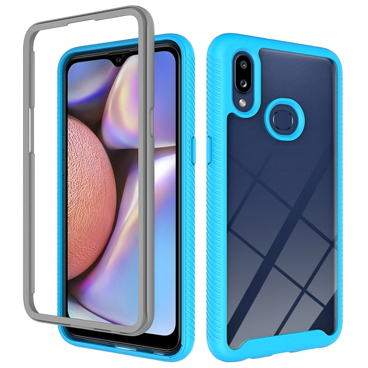 For Samsung Galaxy A10s Starry Sky Solid Color Series Shockproof PC + TPU Protective Case
