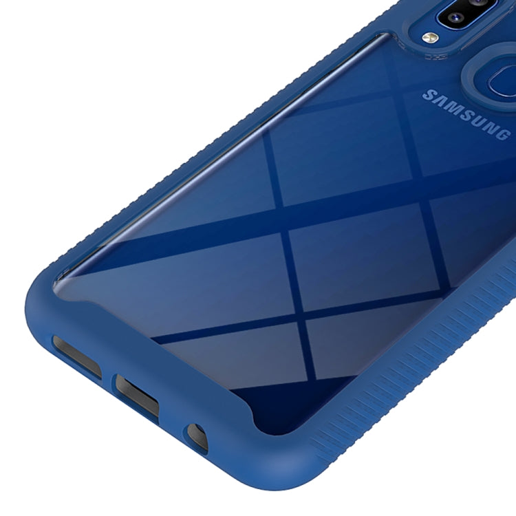 For Samsung Galaxy A20 / A30 Starry Sky Solid Color Series Shockproof PC + TPU Protective Case