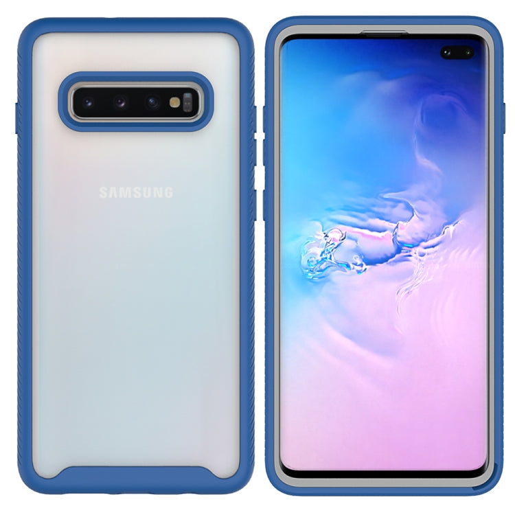 For Samsung Galaxy S10 Plus Starry Sky Solid Color Series Shockproof PC + TPU Protective Case
