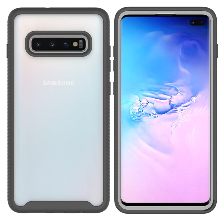For Samsung Galaxy S10 Plus Starry Sky Solid Color Series Shockproof PC + TPU Protective Case