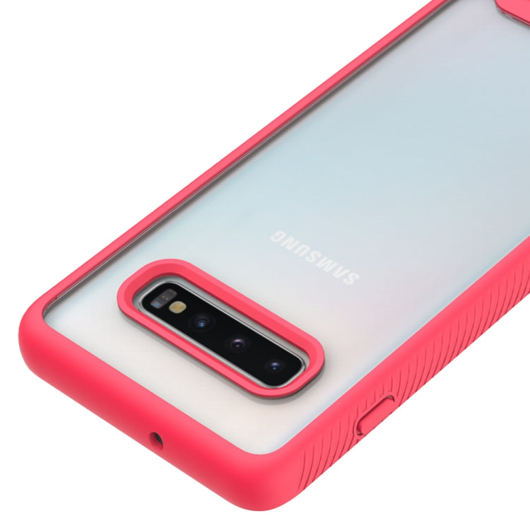 For Samsung Galaxy S10 Plus Starry Sky Solid Color Series Shockproof PC + TPU Protective Case