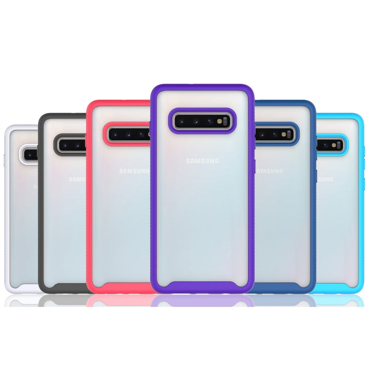 For Samsung Galaxy S10 Plus Starry Sky Solid Color Series Shockproof PC + TPU Protective Case