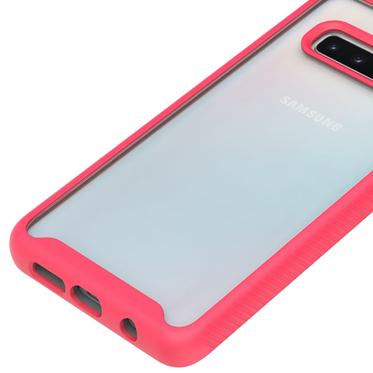 For Samsung Galaxy S10 Plus Starry Sky Solid Color Series Shockproof PC + TPU Protective Case