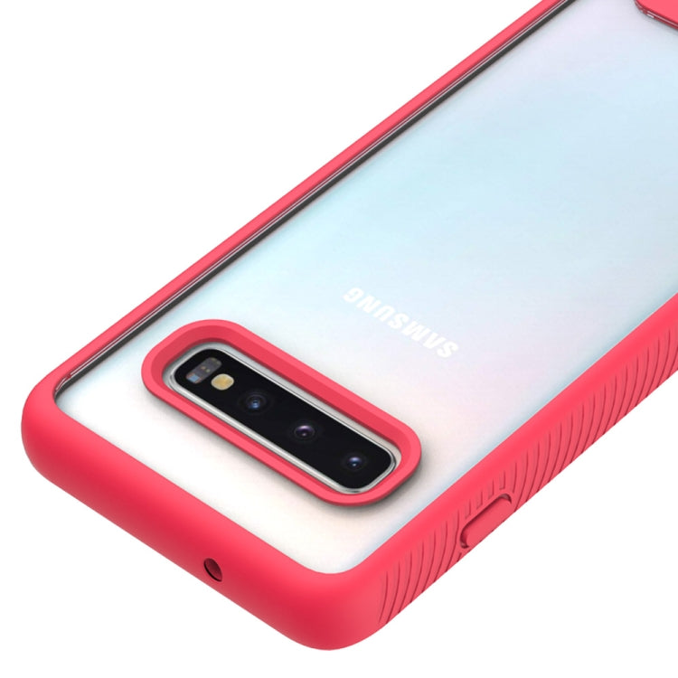 For Samsung Galaxy S10 Starry Sky Solid Color Series Shockproof PC + TPU Protective Case