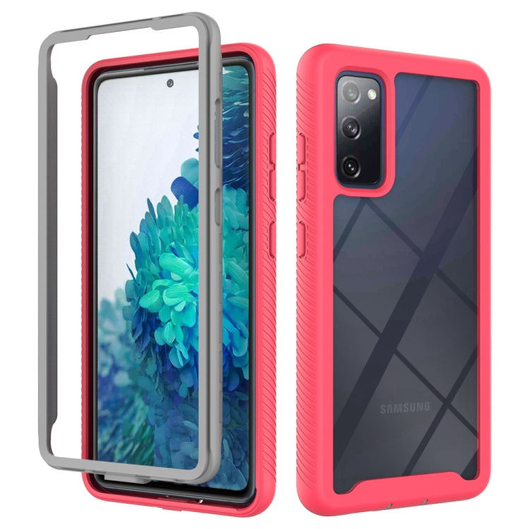For Samsung Galaxy S20 FE Starry Sky Solid Color Series Shockproof PC + TPU Protective Case
