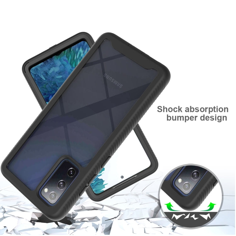 For Samsung Galaxy S20 FE Starry Sky Solid Color Series Shockproof PC + TPU Protective Case