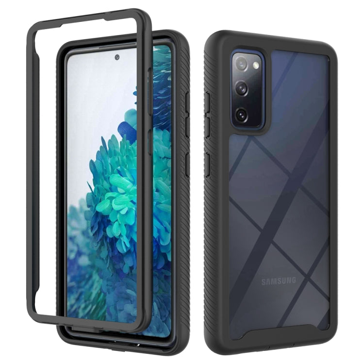 For Samsung Galaxy S20 FE Starry Sky Solid Color Series Shockproof PC + TPU Protective Case