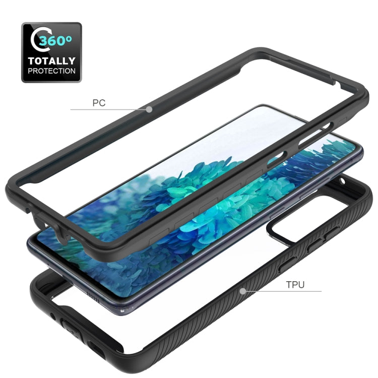 For Samsung Galaxy S20 FE Starry Sky Solid Color Series Shockproof PC + TPU Protective Case