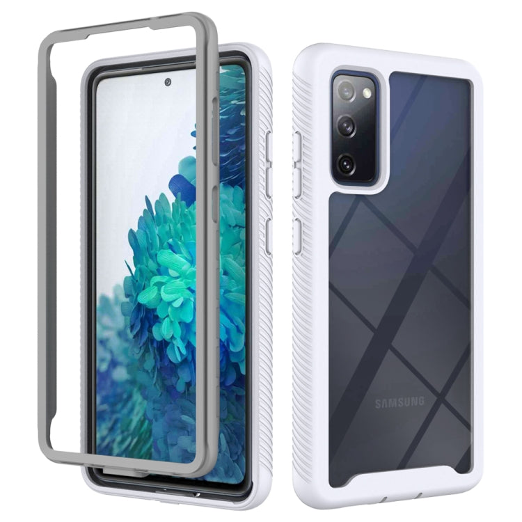 For Samsung Galaxy S20 FE Starry Sky Solid Color Series Shockproof PC + TPU Protective Case